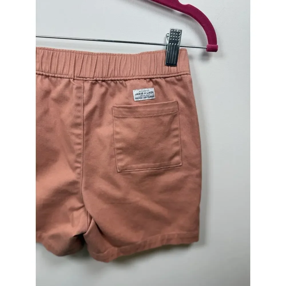Janie and Jack Boys Shorts Size 10 Chambray The Shortest Short Beach Rose Preppy